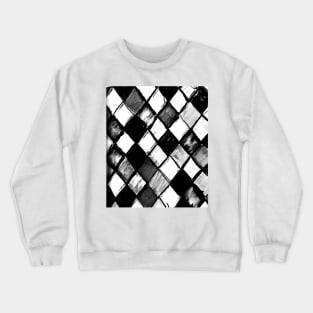Black and White Diamonds Crewneck Sweatshirt